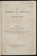 c1895 The Romance Of Industry & Invention Antique Industrial History Book-2