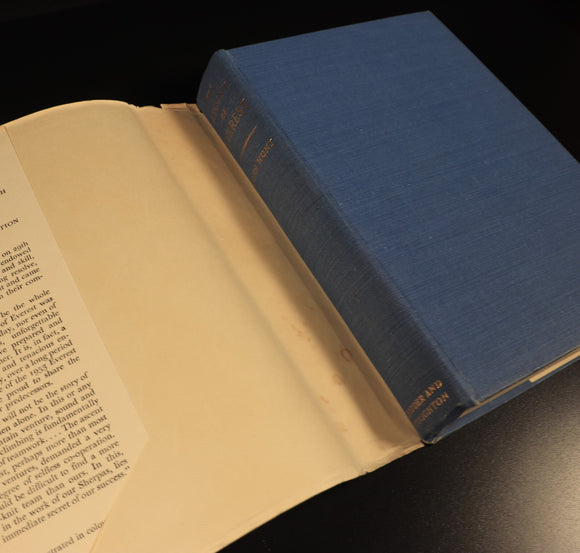 The Ascent Of Everest by John Hunt 1953 1st Ed. Illustrated Mountaineering Book