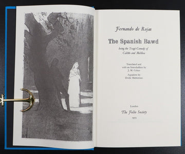 1973 The Spanish Bawd by Fernando De Rojas Folio Society Literature Book - 0