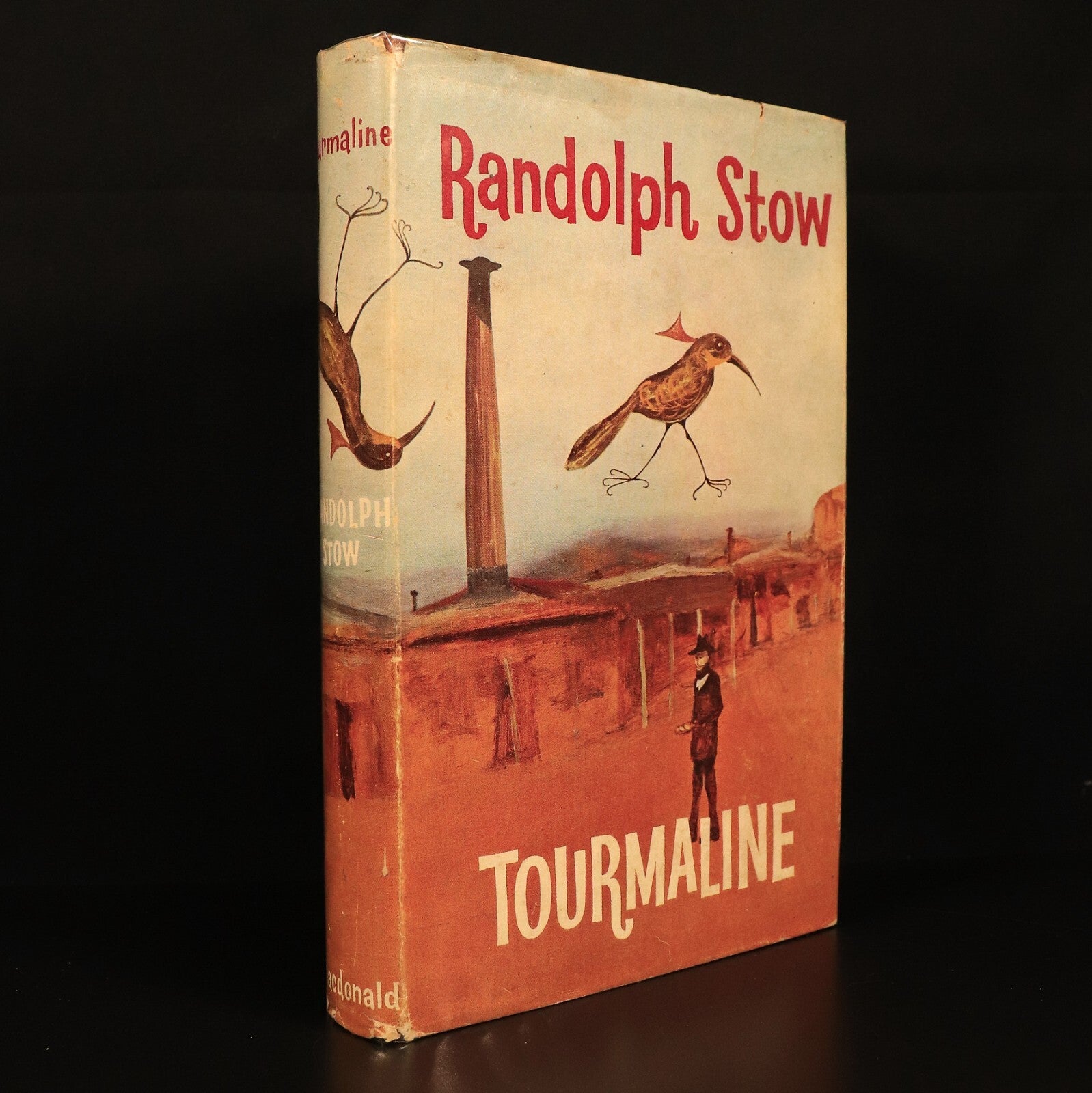 1963 Tourmaline by Randolph Stow Vintage Australian Fiction Book 1st Edition