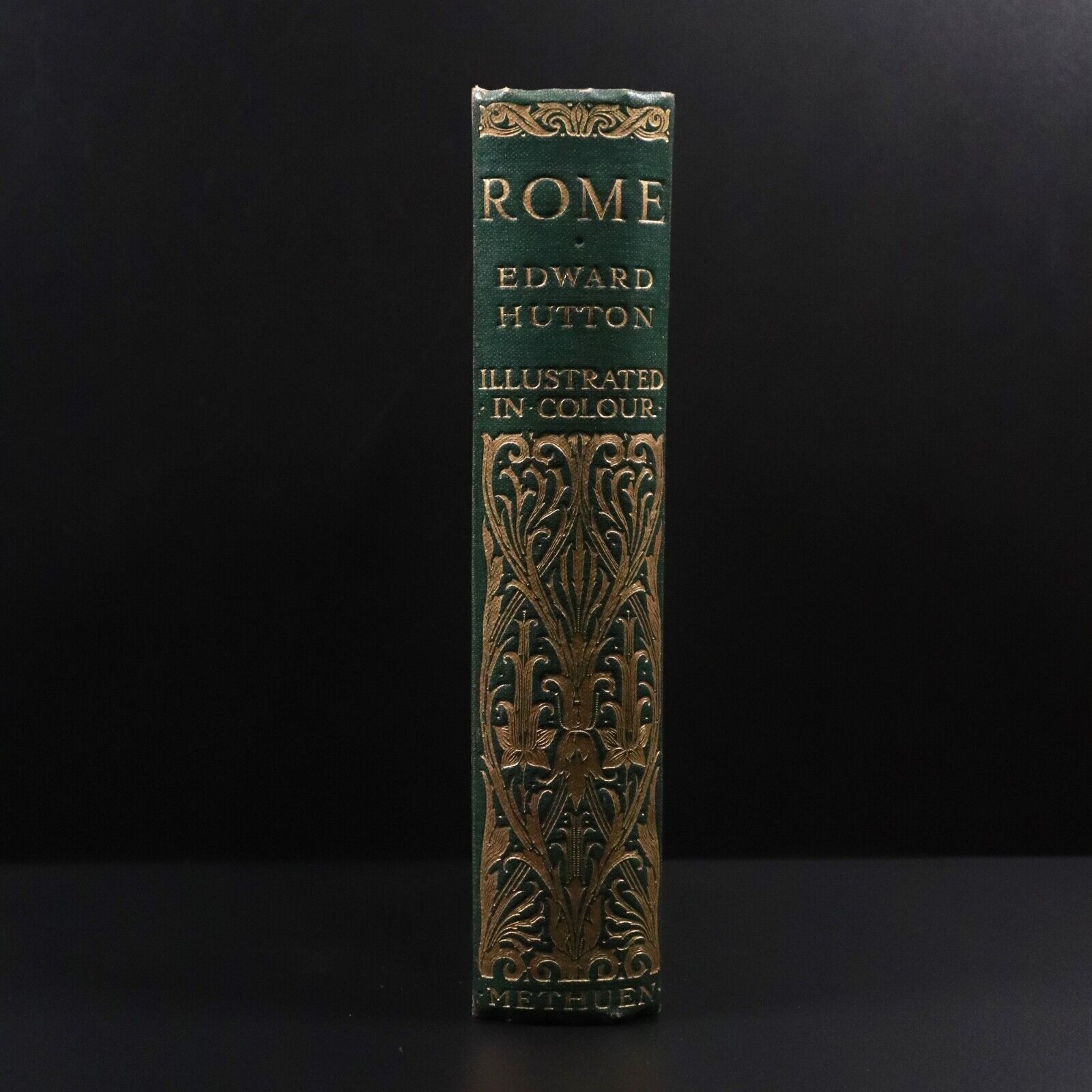 1910 Rome by Edward Hutton Antique Roman History Book Illustrated 2nd Edition