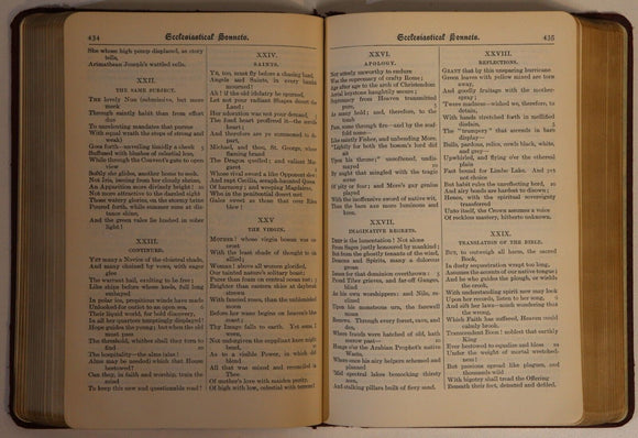 1932 The Poetical Works Of Wordsworth AntiqueEnglish Romantic Poetry Book