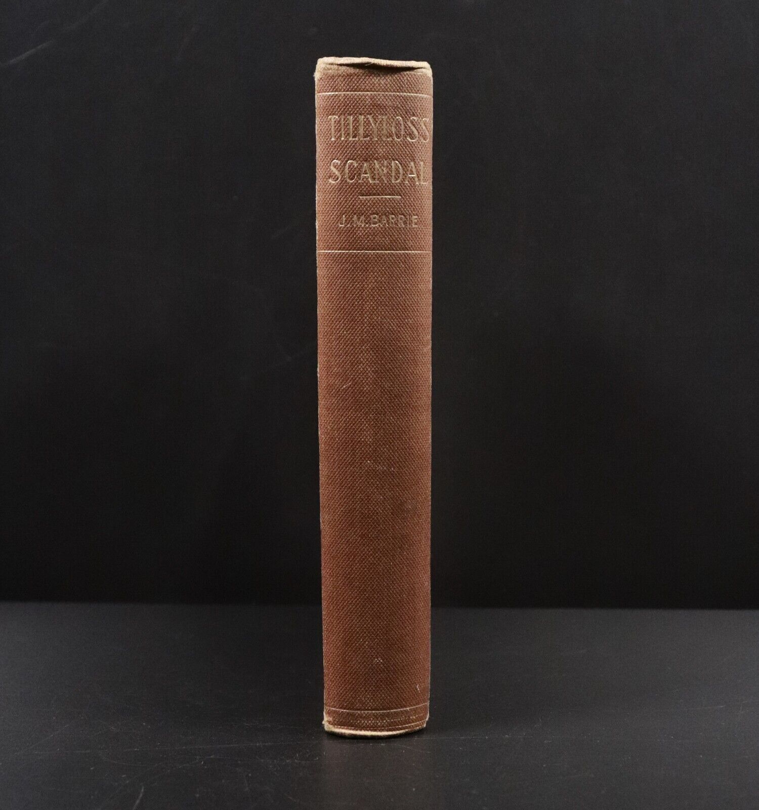 c1893 The Tillyloss Scandal by J.M. Barrie Antique Scottish Fiction Book