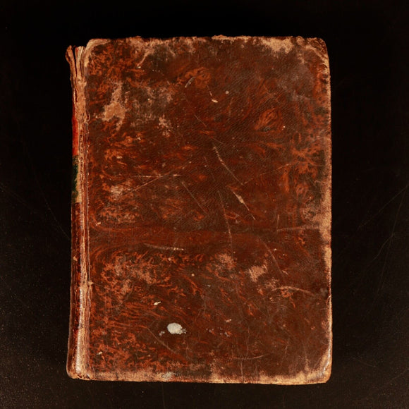 1803 Nuevo Diccionario Portatil Espanol E Ingles Antiquarian Dictionary Book