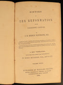 1845 4vol History Of The Reformation by D'Aubigne Antique History Book Set-14