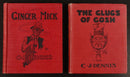 1916 Ginger Mick & 1917 Glugs Of Gosh CJ Dennis Australian Literature Books-2