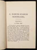 c1919 A Harum-Scarum Schoolgirl by Angela Brazil Antique Fiction Book J Campbell-5