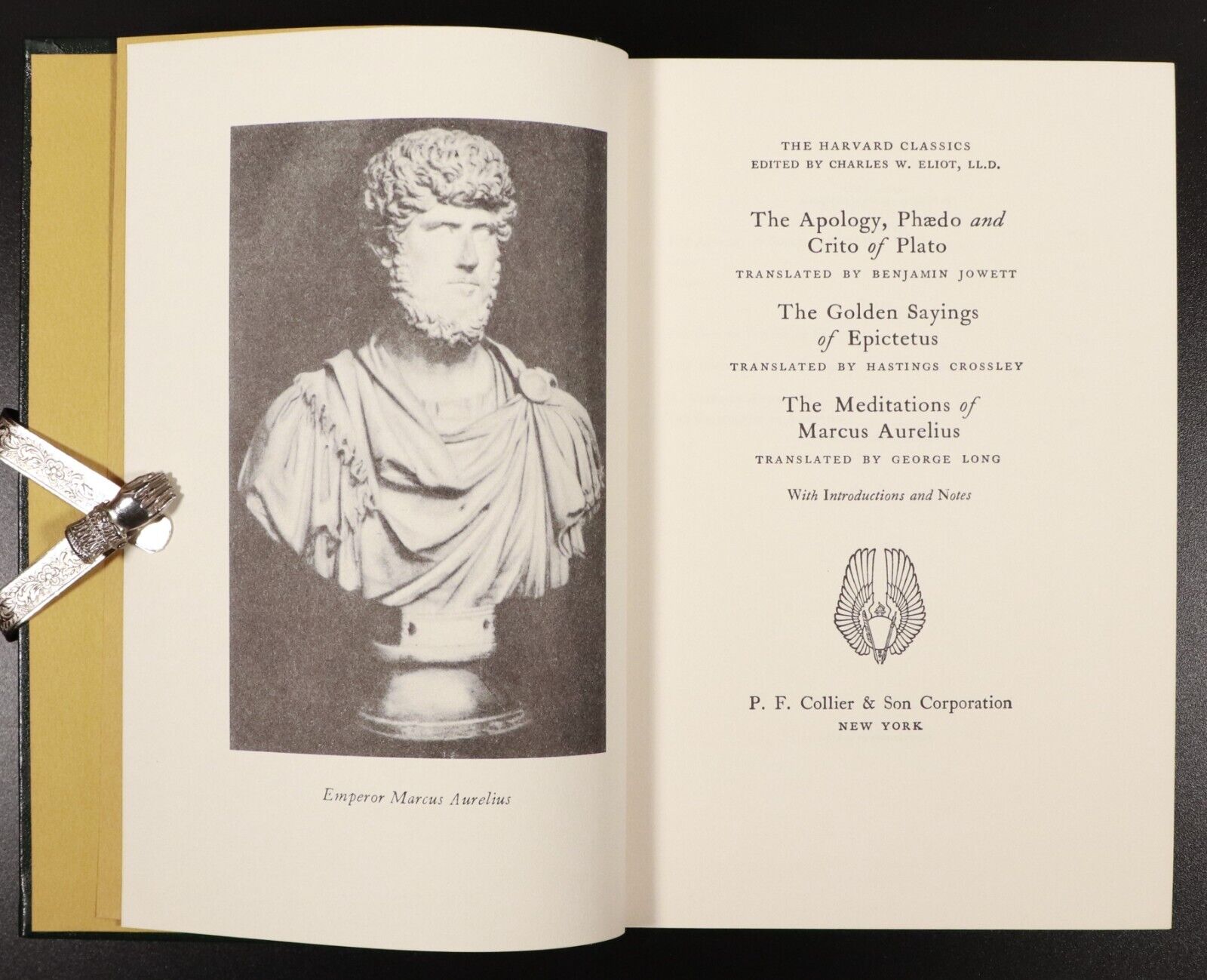 c1970 3vol The Harvard Classics Plato Epictetus Dana Cervantes Literature Books
