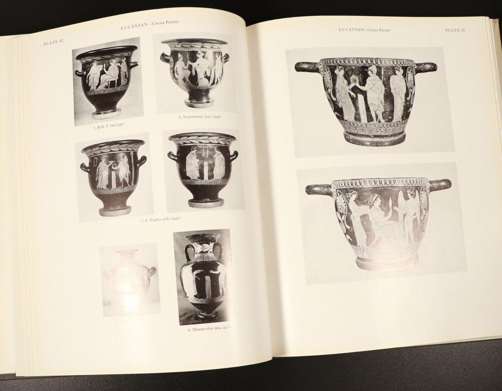 1967 Red Figured Vases Of Lucania Campania Sicily Archaeology Book Vol 2. Plates