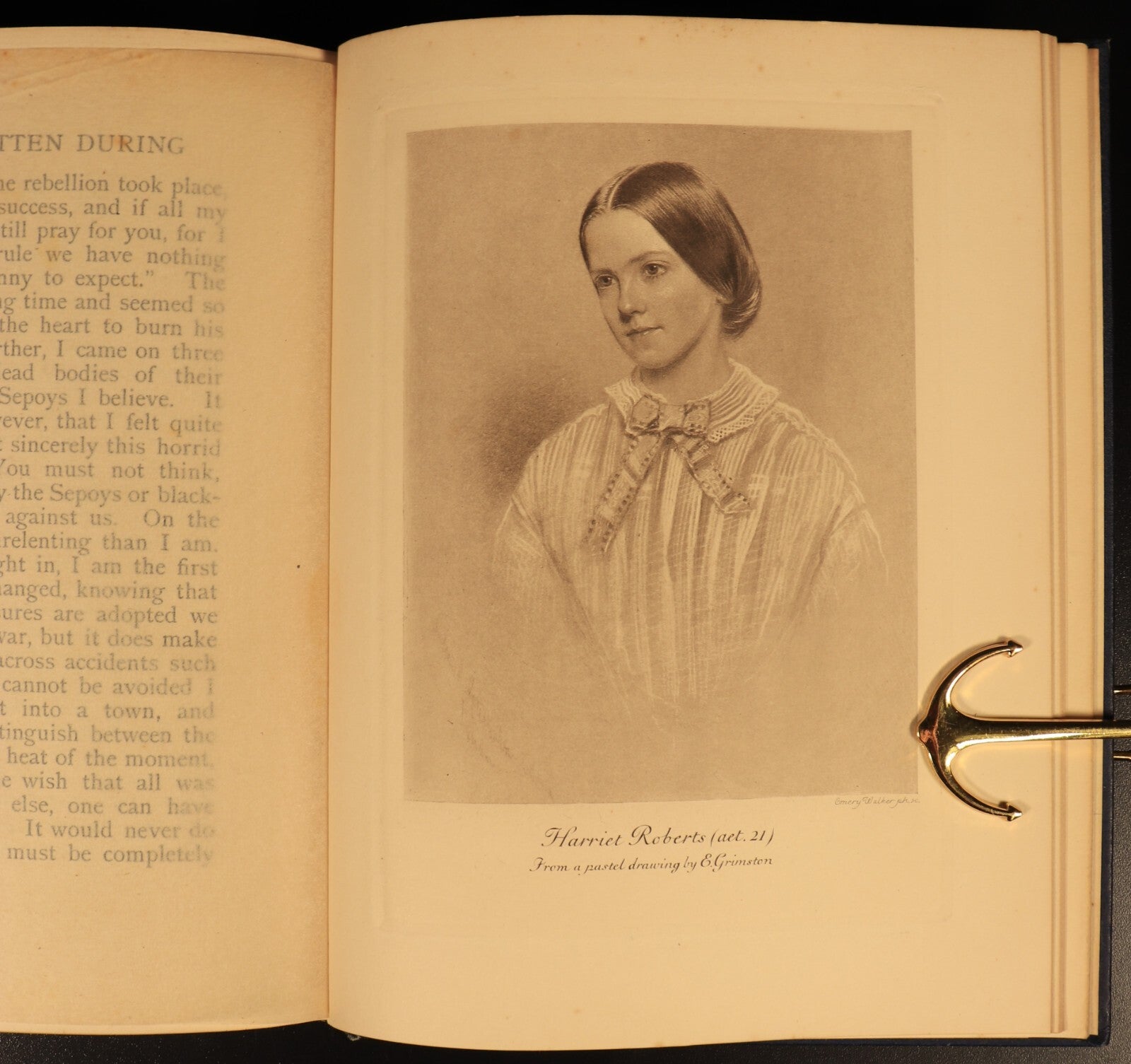 Letters Written During The Indian Mutiny Fred Roberts 1924 Military History Book