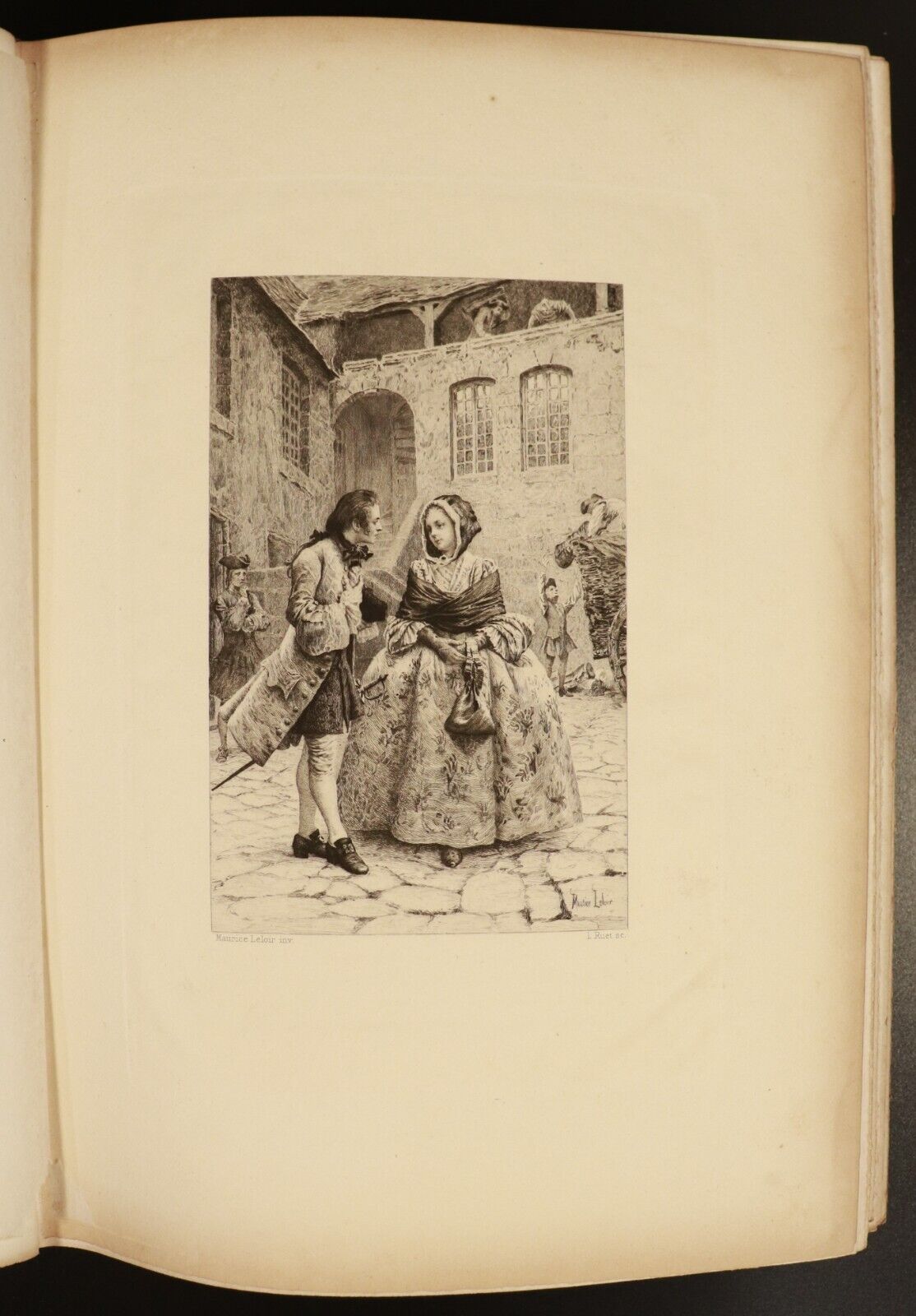 1890 History Of Manon Lescaut by The Abbe Prevost Antique Art & History Book