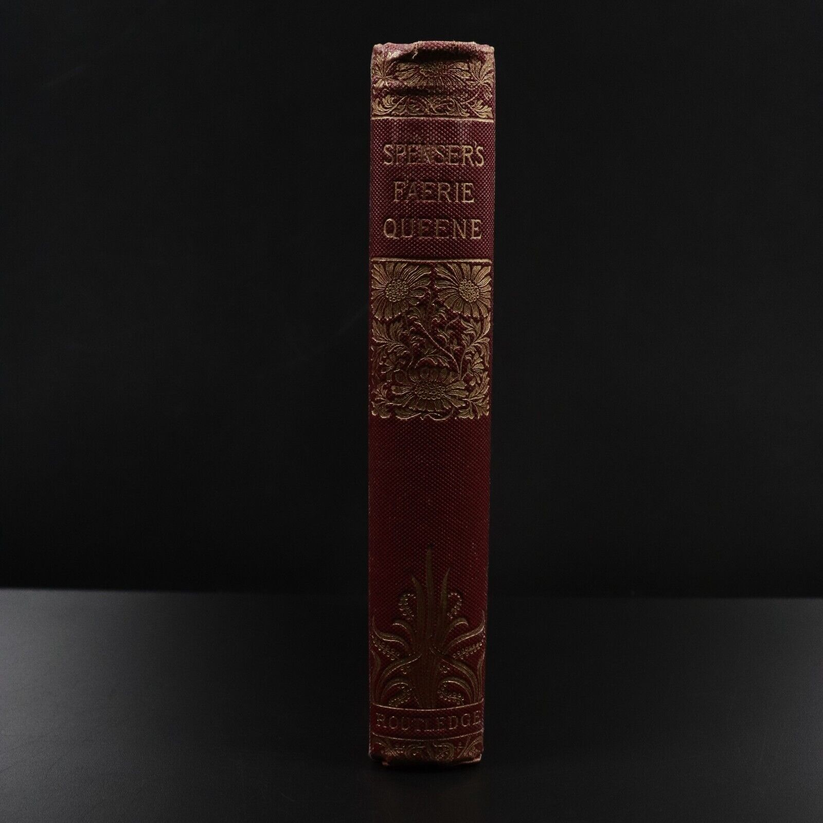 1893 The Faerie Queene by Edmund Spenser Antique British Poetry Book