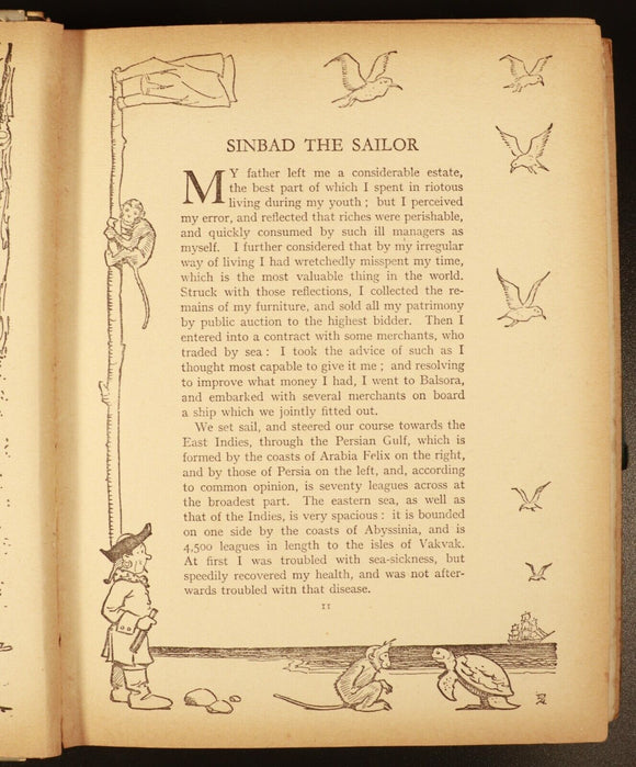 c1930 The British Legion Games Annual Antique Childrens Book Edgar Norfield Art