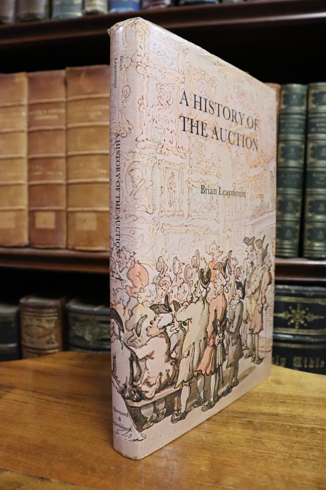 1985 A History Of The Auction by B. Learmount 1st Ed. Finance History Book