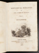 1822 6vol Historical Romances by Walter Scott Antiquarian Fiction Book Set-13