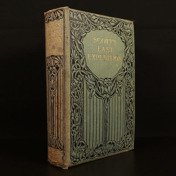 1913 Scott's Last Expedition 1st Colonial Ed. Antarctic Exploration Book Vol 1