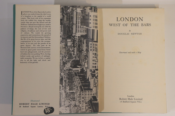 c1950 3vol The County Books: London Vintage British History Books Maps R. Hale