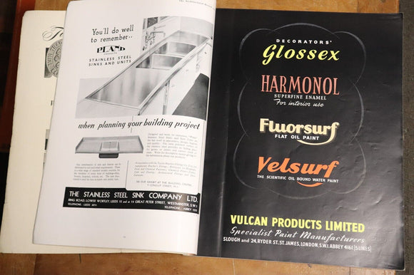 1950 The Architectural Review Magazine Number 642 Architect Reference Book