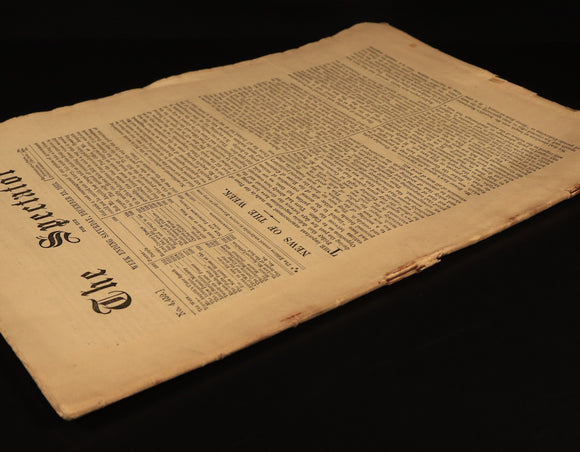 1913 The Spectator Magazine December 13, 1913 Antique British Newspaper Magazine