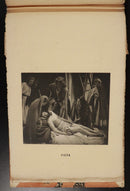 1930 Album Of Scenes From The Oberammergau Passion Play Antique Theatre Book-9