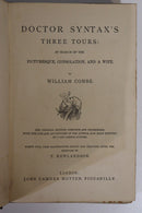 1869 Doctor Syntax's Three Tours by William Combe Antique British Fiction Book-3