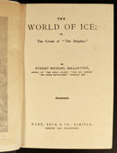 c1910 The World Of Ice by R.M. Ballantyne Antique Scottish Fiction Book-7