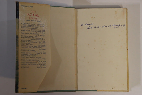 c1957 Around The World In Eighty Days by Jules Verne Vintage Fiction Book