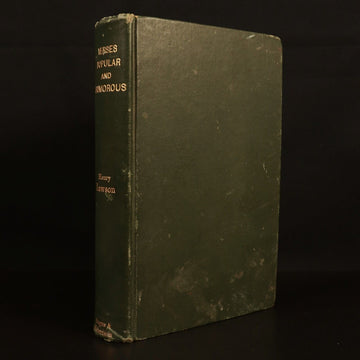 1900 Verses Popular & Humorous Henry Lawson Antique Australian Fiction Book