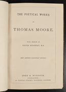 c1875 The Poetical Works Of Thomas Moore Illustrated Antique Irish Poetry Book-5