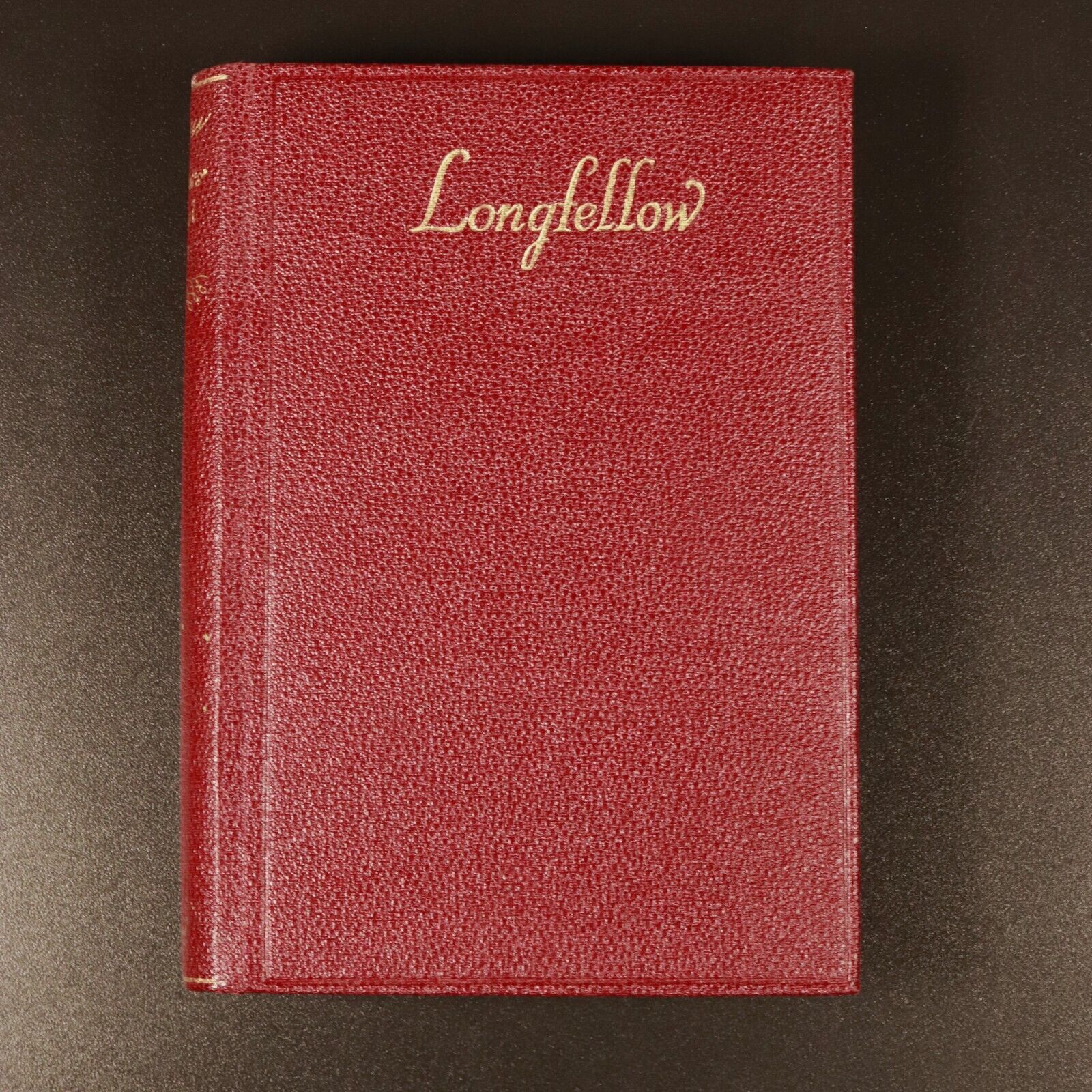 1948 The Poetical Works Of Longfellow Antique Poetry Book Oxford Uni Press Ed.