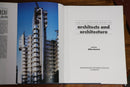 1990 Illustrated Book Of Architects & Architecture 1st Edition Reference Book-3