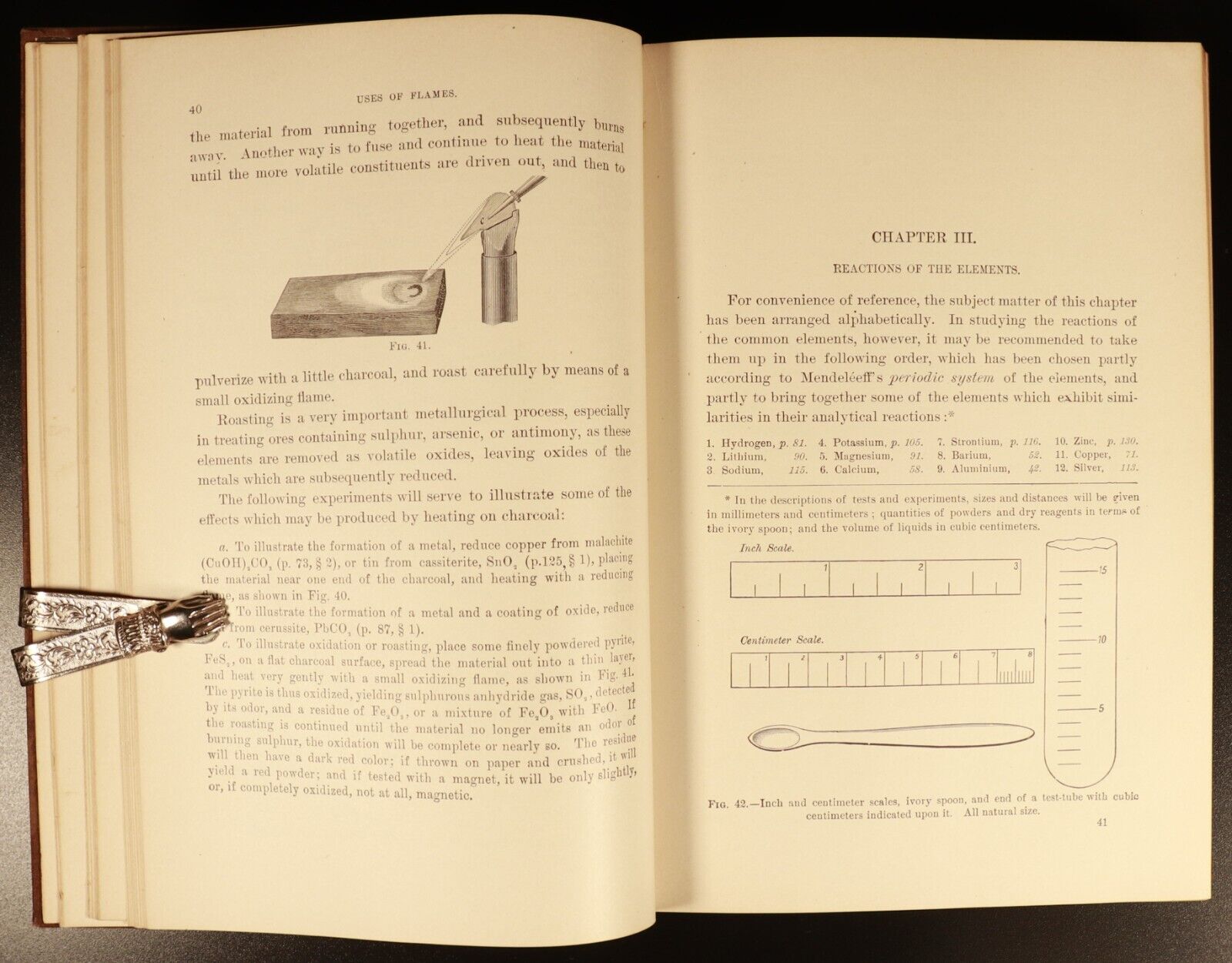 1901 Manual Of Determinative Mineralogy by George J Brush Antique Reference Book