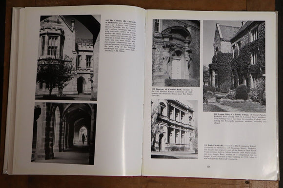 1966 Historic Buildings of Victoria D. Saunders Australian Architecture Book