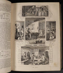 1872 2vol The Technical Educator Antique General Reference Book Set Illustrated-11