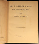 1923 Max Liebermann: Sein graphisches Werk Antique German Art Book G. Scheifler-5