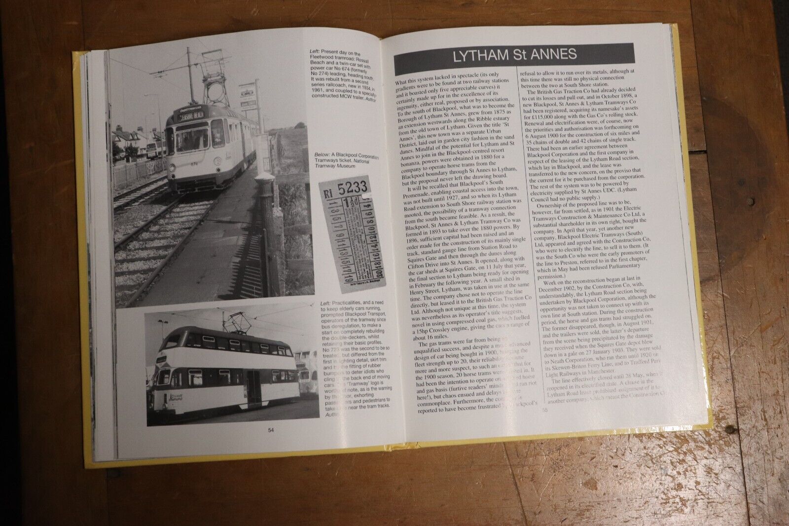 1995 Trams In The Northwest 1st Edition British Rail Cable Car History Book