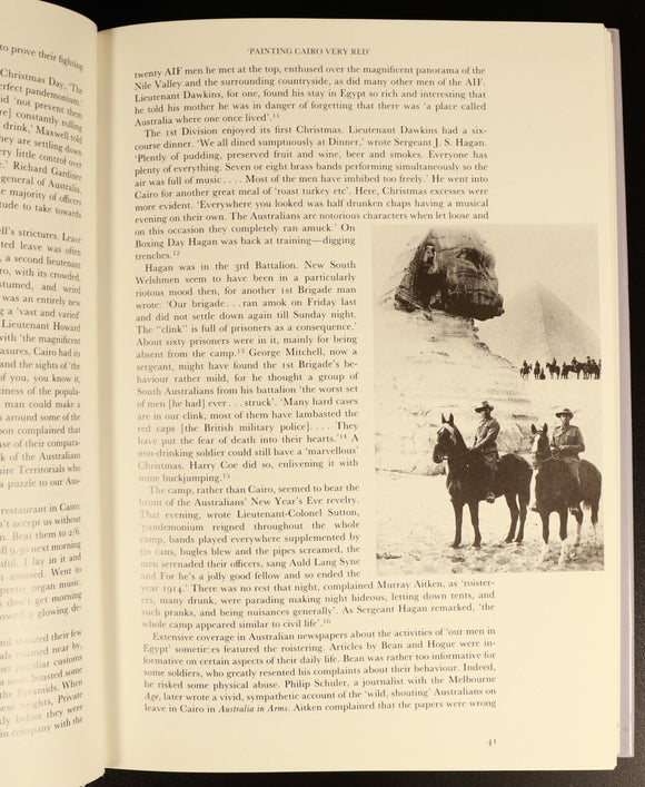 1990 ANZAC & Empire by J. Robertson Australian Military History Book Gallipoli