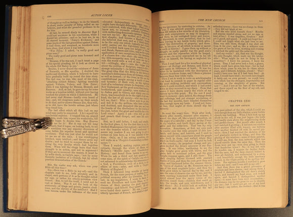 1890 Charles Kingsley Alton Locke Hereward The Wake etc Antique Fiction Books