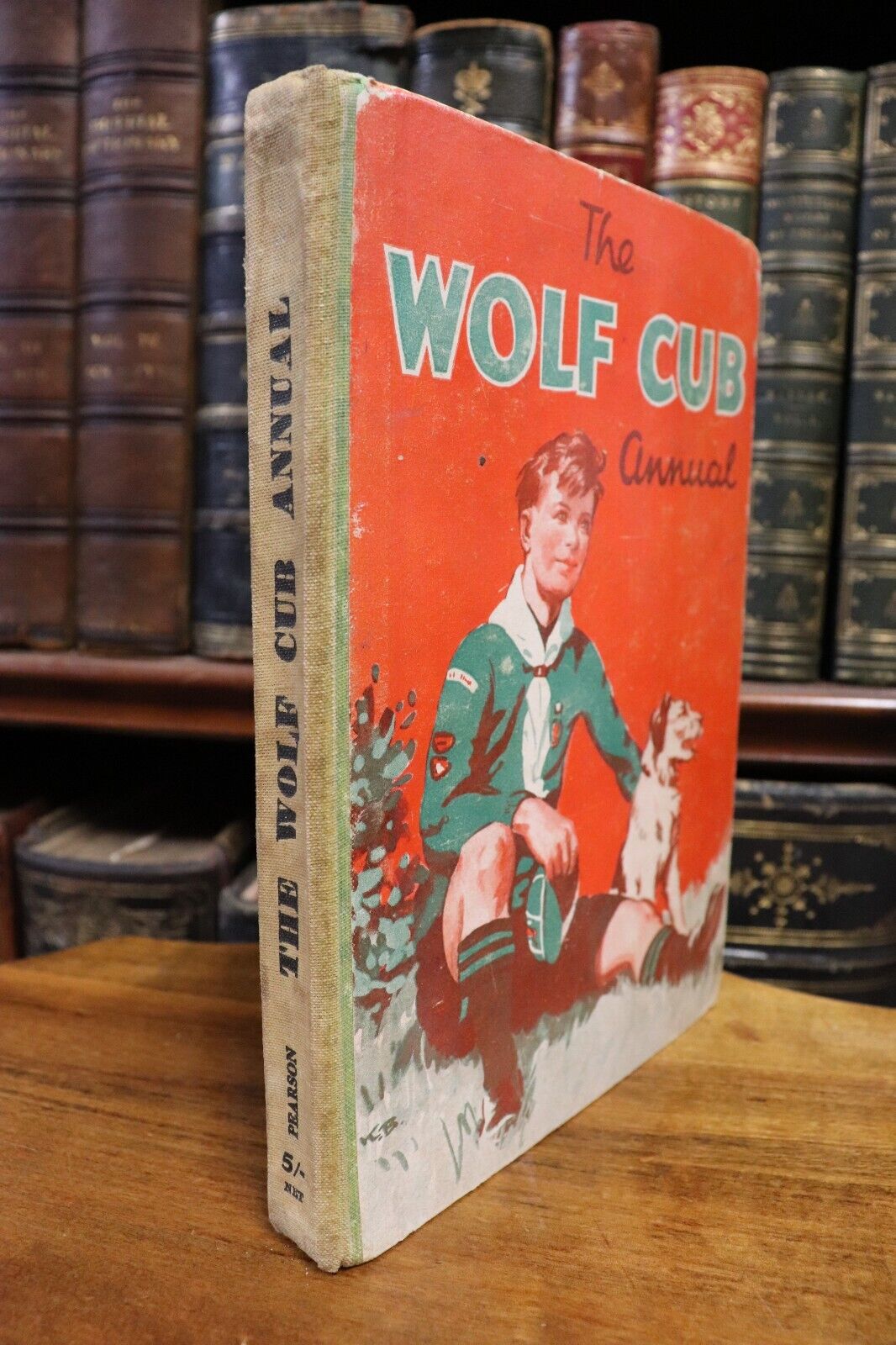 1949 The Wolf Cub Annual Antique Boy Scouts Illustrated Childrens Book