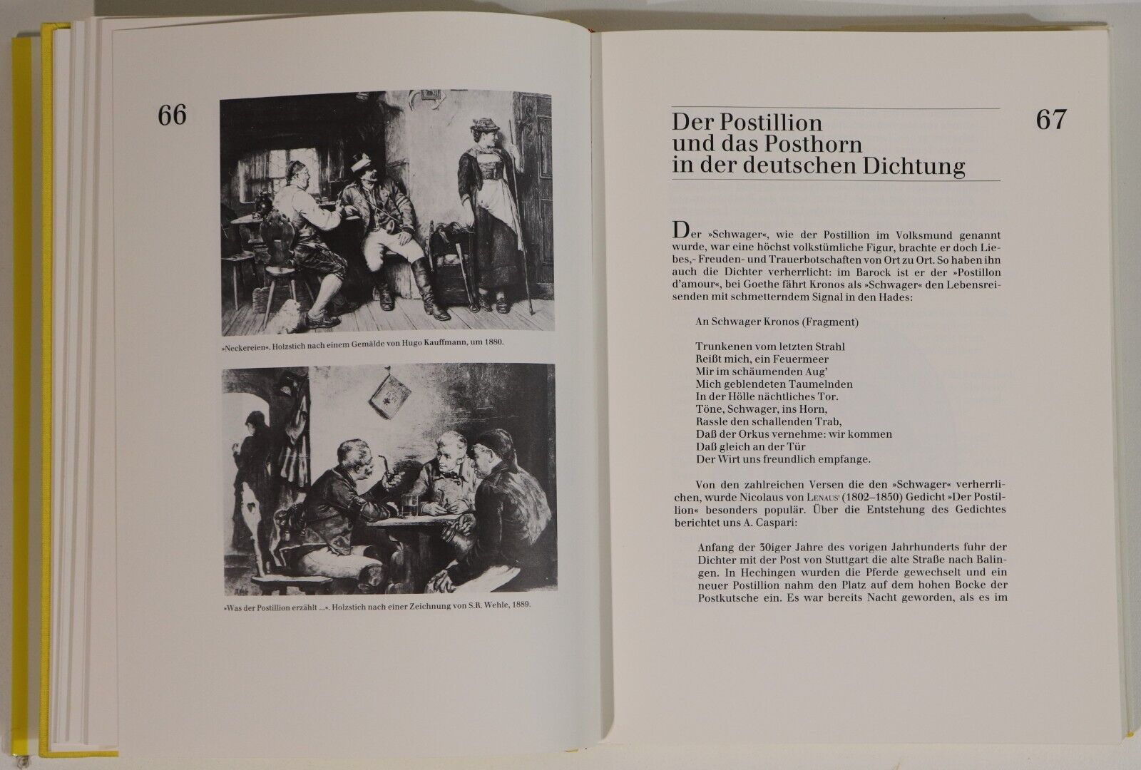 1985 Das Grosse Buch vom Posthorn German Music History & Reference Book