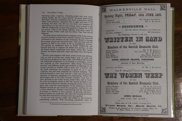 1974 A History Of Walkerville 1st Ed. Signed Australian History Book