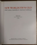 1998 New Worlds From Old: Landscape Painting Australian & American Art Book-3