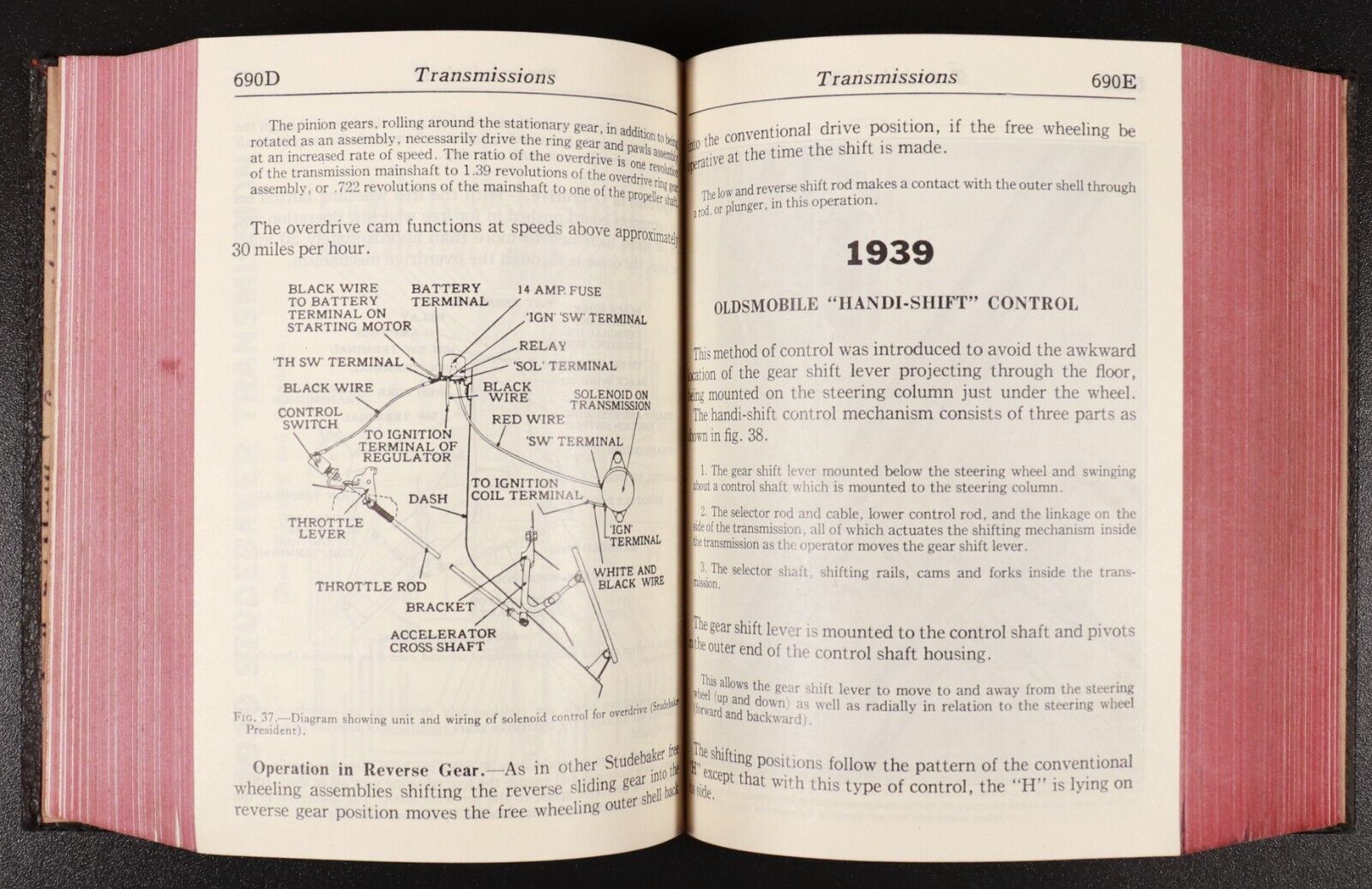 1940 Audels New Automobile Guide by Frank D. Graham Antique Automotive Book