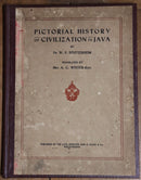 1926 History Of Civilisation In Java Stutterheim Antique Indonesian History Book-1