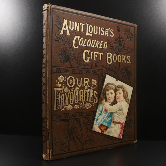 c1880 Aunt Louisa's Our Favourites Antique Children's Book Plates by Kronheim