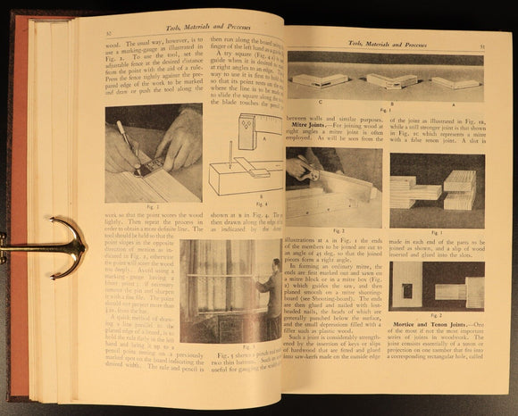 Practical Man's Book Of Things To Make & Do c1936 Antique Reference Book