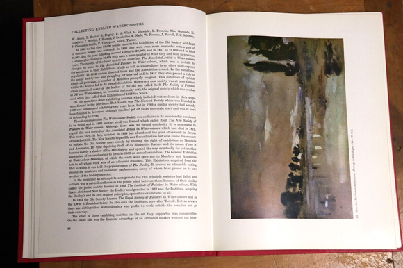 1971 Collecting English Watercolours by Derek Clifford Vintage British Art Book