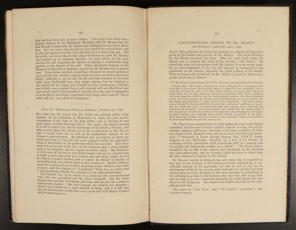 1876 Lithotomy: Its Successes & Dangers Antique Australian Medical History Book