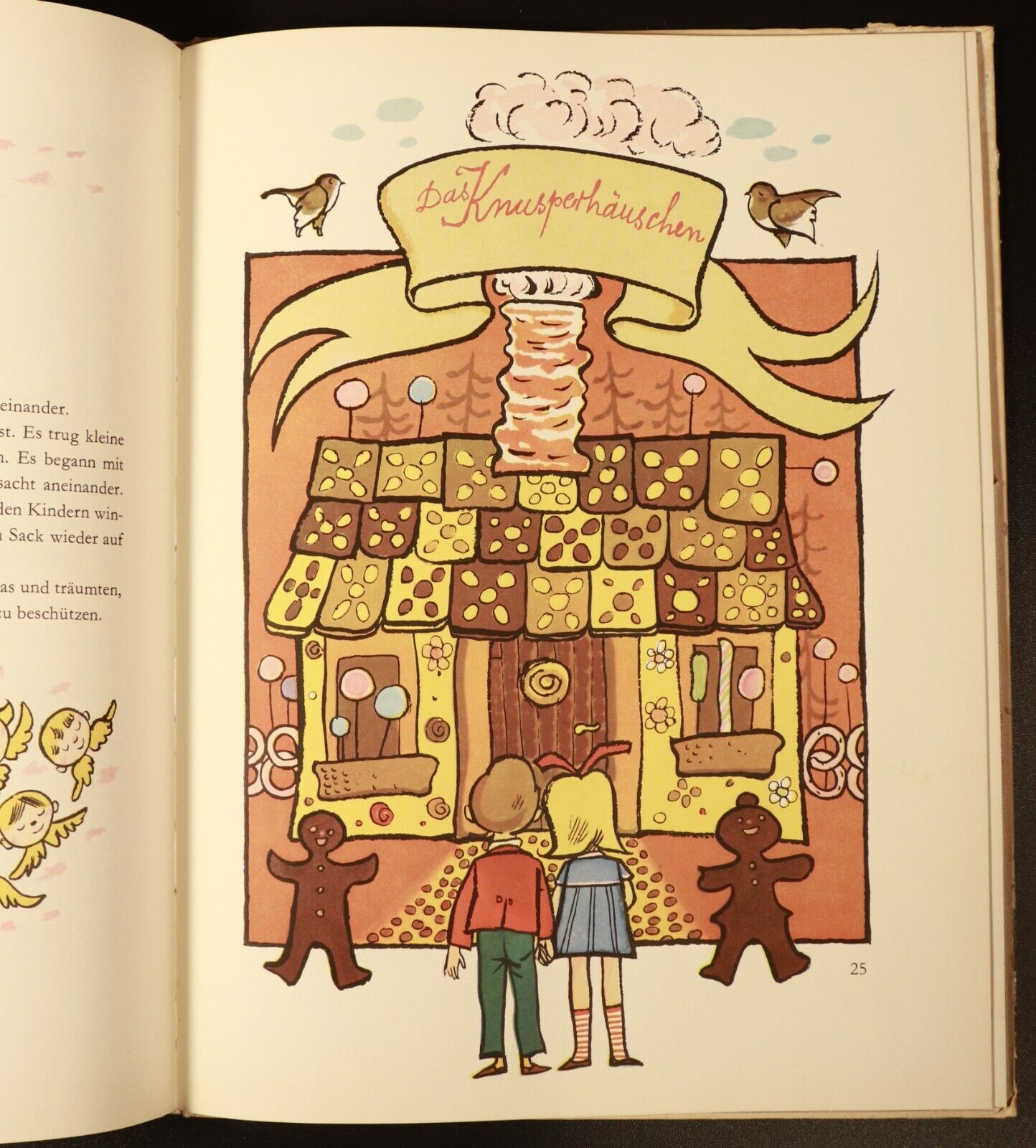 1972 Hansel Und Gretel Edition Peters Leipzig Vintage German Childrens Book