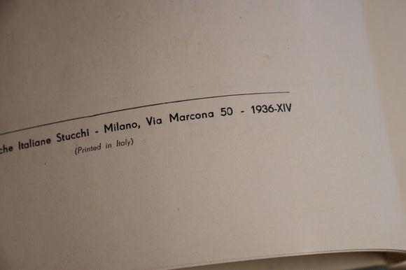 1936 Scuole by Gaetano Minnucci Rare Italian Architecture Book 1st Edition